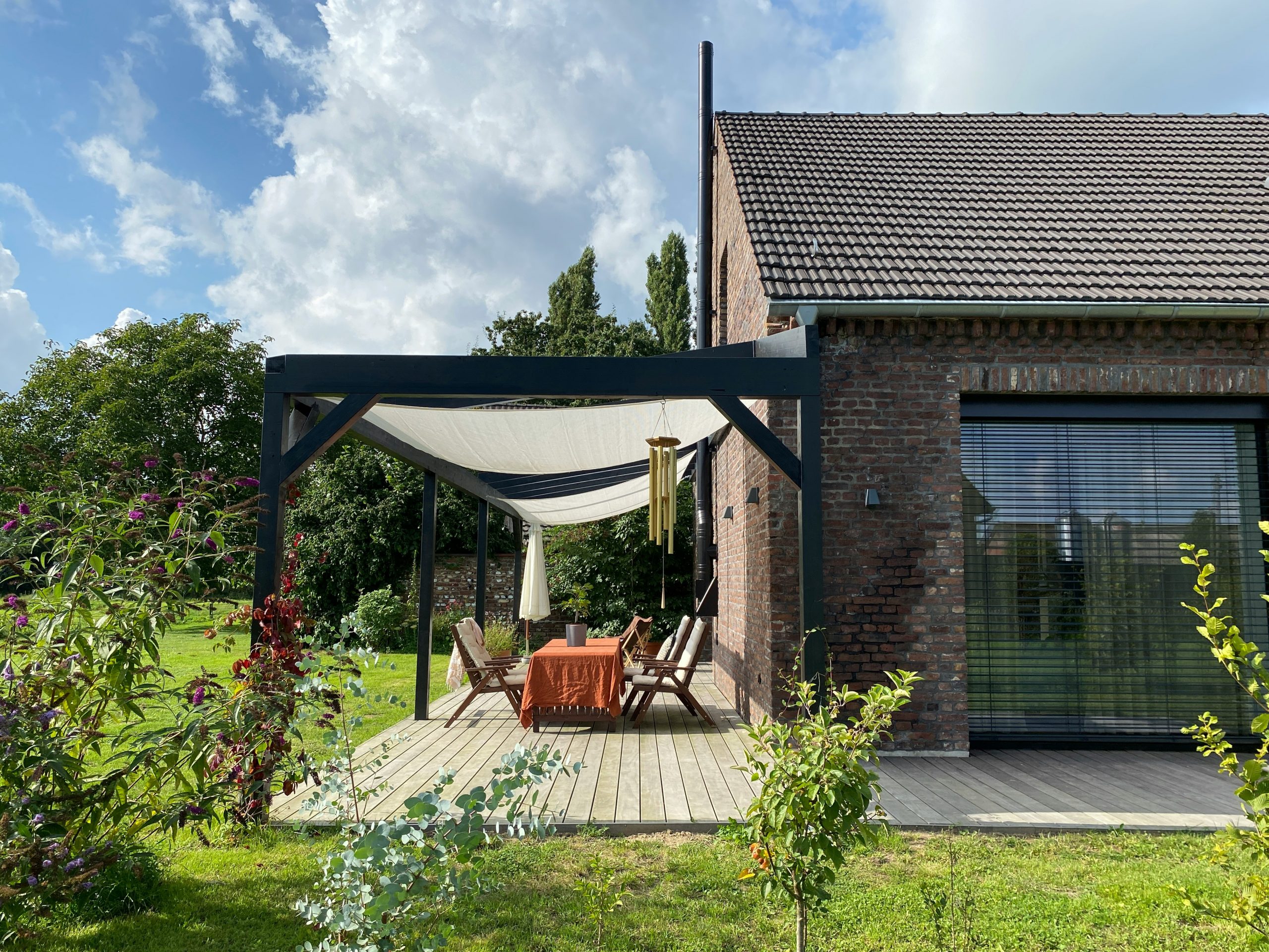 Garten Haus Immobilienmakler Baufinanzierung