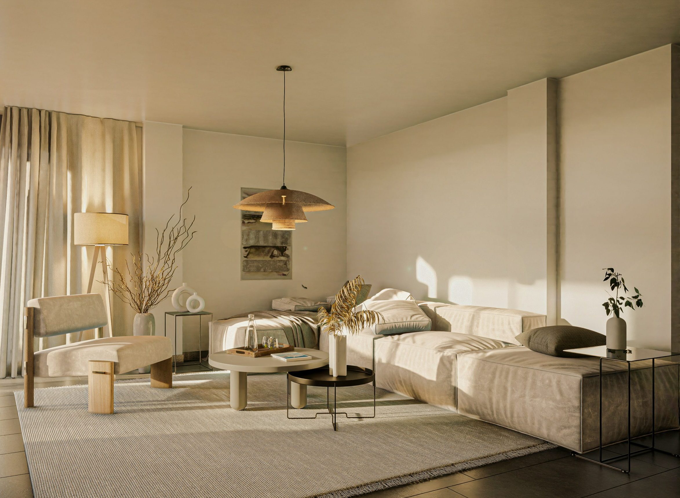 Interior Wohnzimmer Immobilienmakler Immobilien als Kapitalanlage
